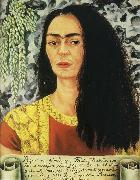 The self-Portrait of Emanation Frida Kahlo